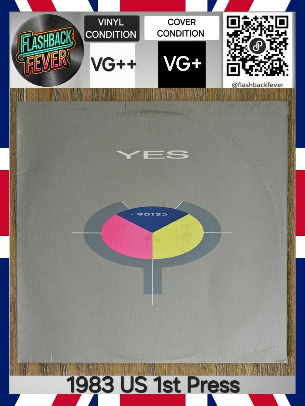 YES•90125•Nov 7, 1983 US (#90125-1)•Allied/SRC 1st Pressing